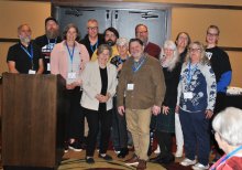 AFT Washington Board members with AFT President Randi Weingarten