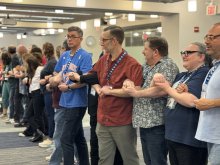 Human chain practice